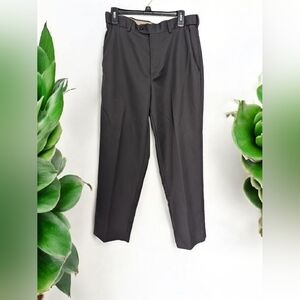Croft And Barrow Charcoal Dress Pants for Men 34x 32 (EUC)